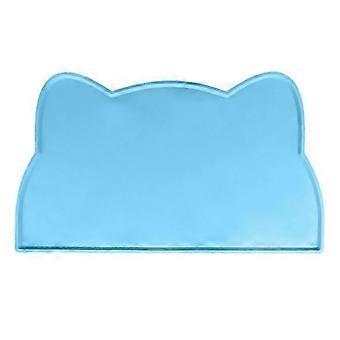 Pet Feeding Mat Silicone NonSlip Waterproof Feeding Mats Prevent Splashing