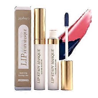 Rossetto Zephoco Matte Peel-Off Lip Tint, idratante, volumizzante, liscio e naturalmente pigmentato.