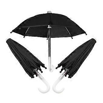 3pcs Foldable Mini Umbrella Decor Doll House Doll Umbrella Decoration Miniature Umbrella Adorn