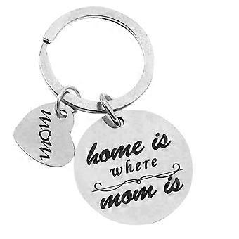 Mother Daughter Keychain Gift for Mum
