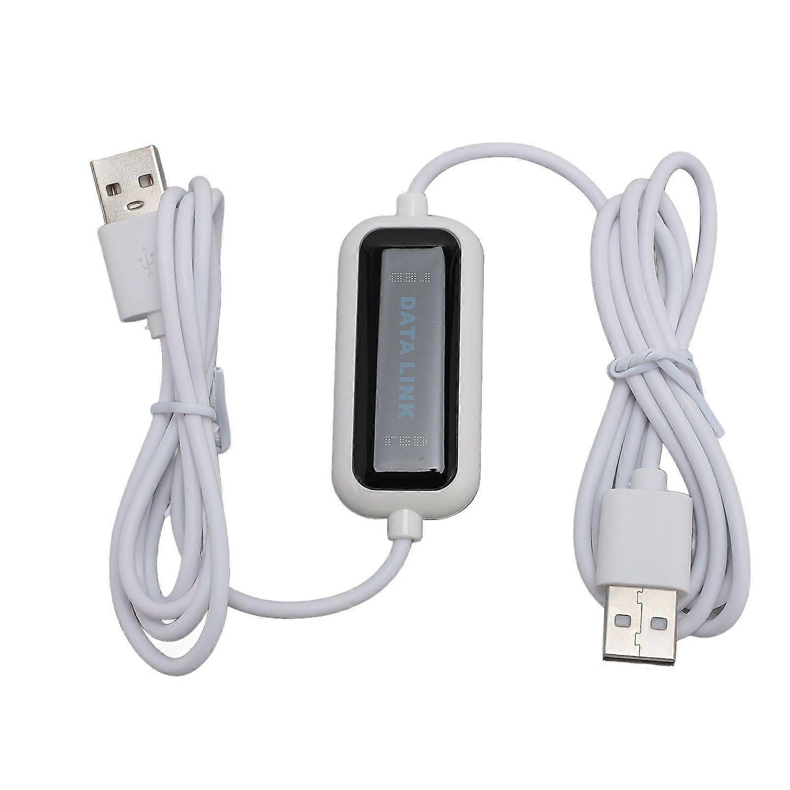 USB Data Transfer Cable High Speed Computer PC to PC Data Transfer Sharing Synchronization Cord