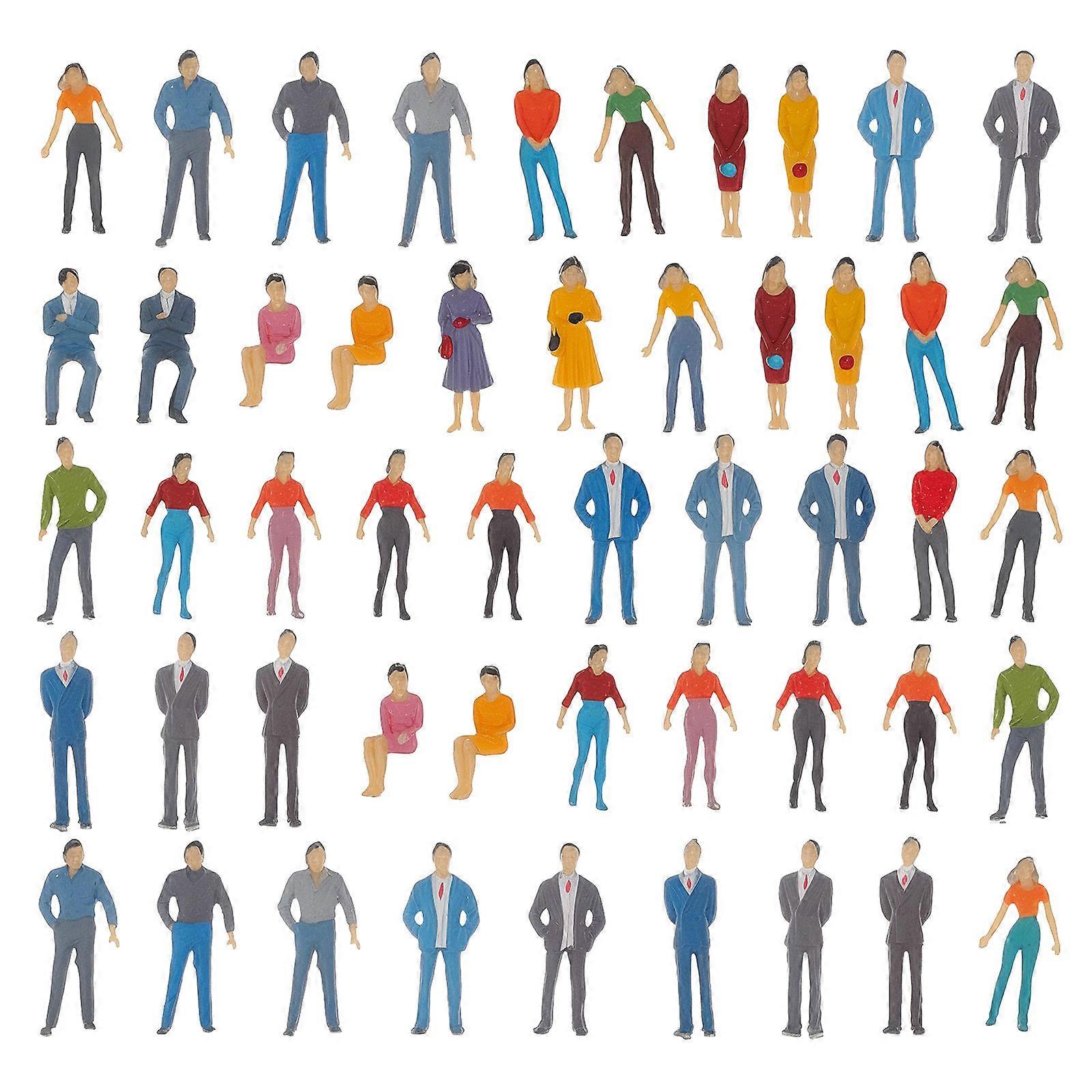 30 figurines miniatures de personnes