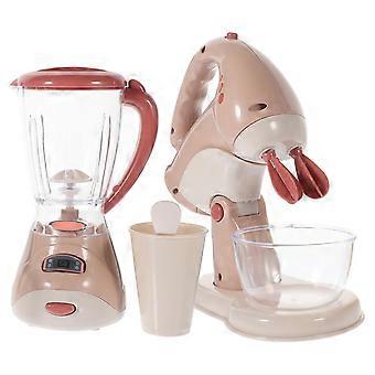 Spielzeug-Küchengeräte für Kinder: Entsafter und Mixer (1 Set)