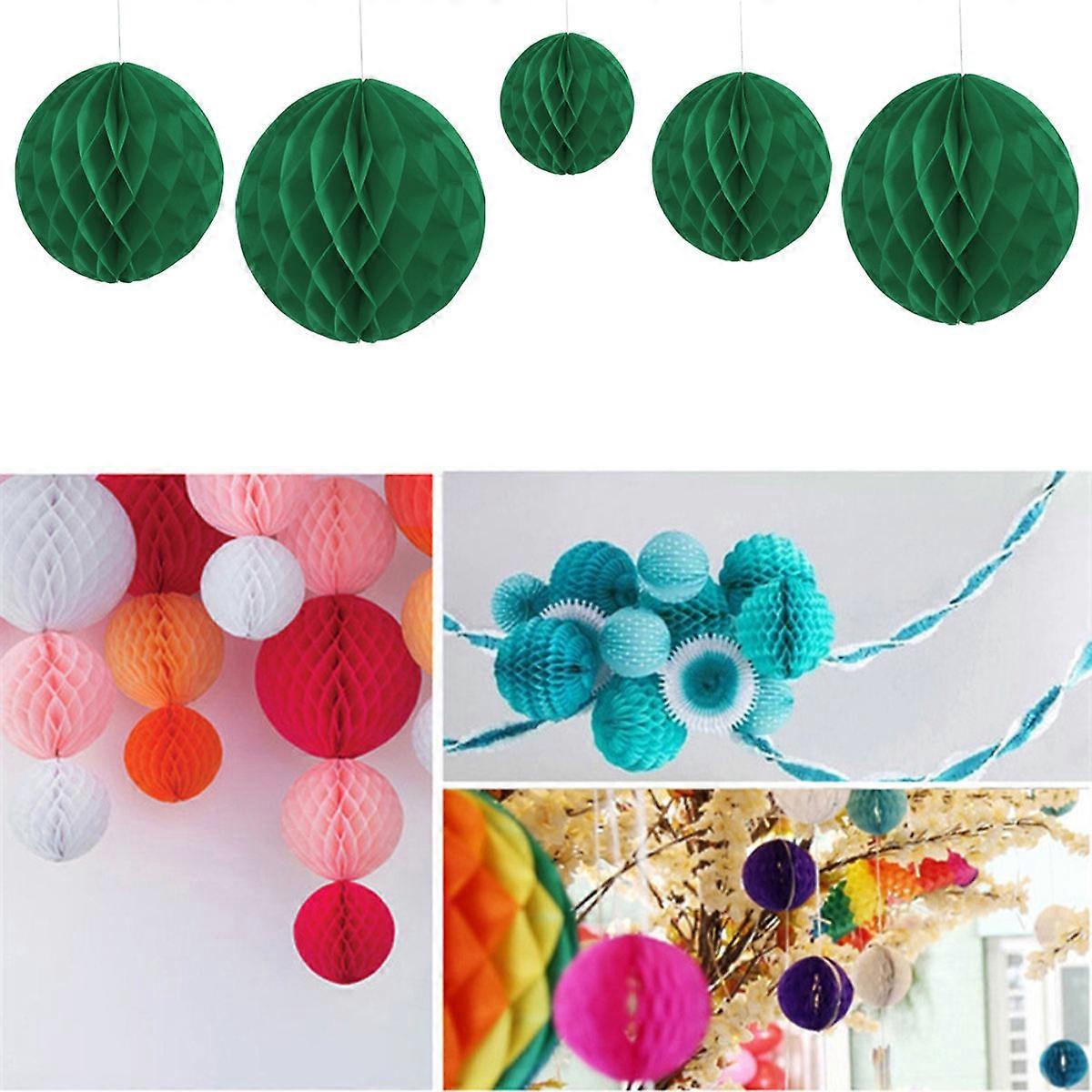 Honeycomb Paper Balls Decor, Creative Elements for Themed Decorations