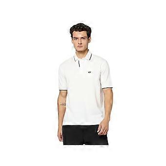 Polo Armani Exchange Pique Homme Blanc