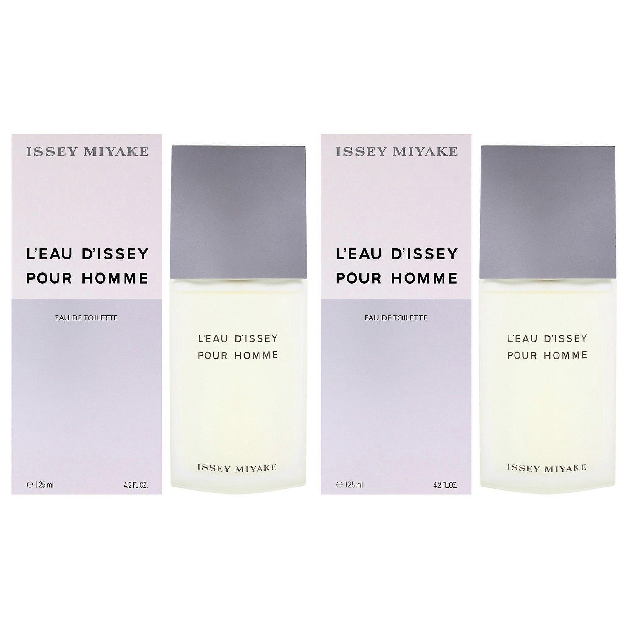 Issey Miyake Leau Dissey for Men 4.2 oz Eau de Toilette Spray 2-Pack