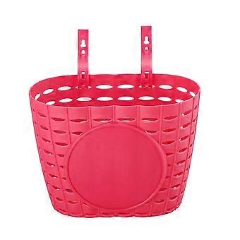 Children's Bicycle Basket Tricycle Scooter Handlebar Storage Container 20x13x14cm - Waterproof, Durable Plastic Kids Bike Accessories CO
