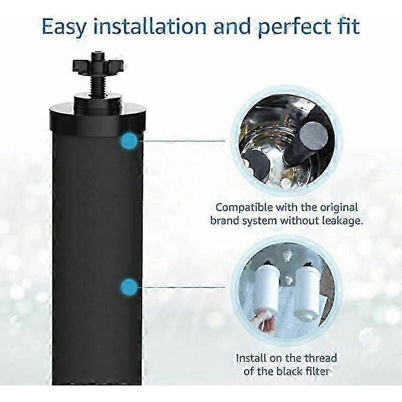 2 Replacement Water Filters for Gravity Filtration Systems