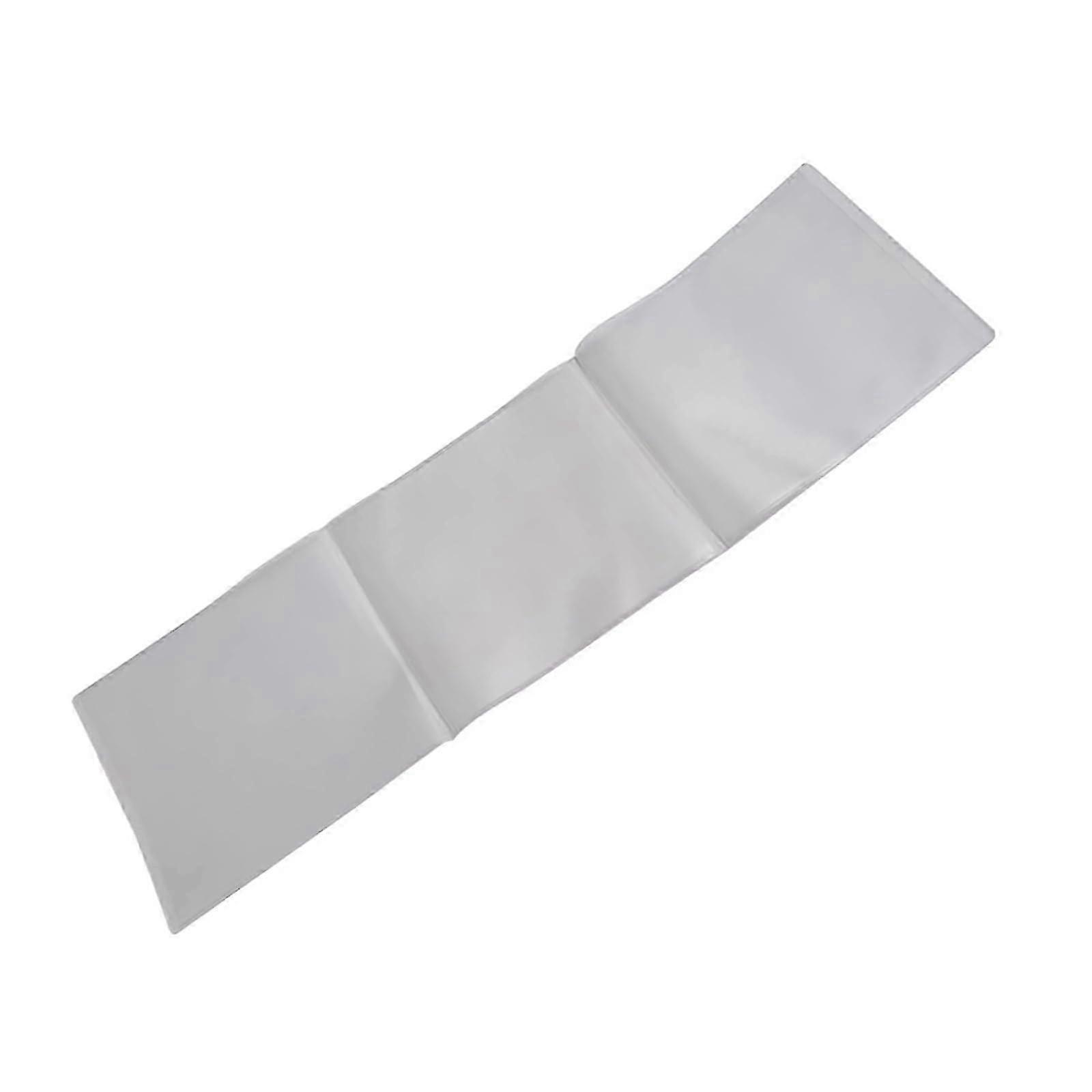Waterproof Mah Jong Card Sleeve with Clear Visibility and AntiCrease Support for Game Accessories