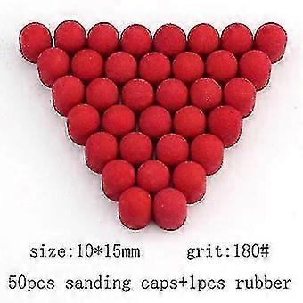10x15mm Red Nail Drill Sanding Caps
