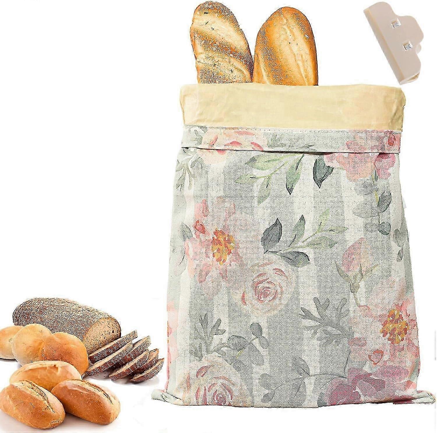 Beeswax-Lined Organic Bread Bag