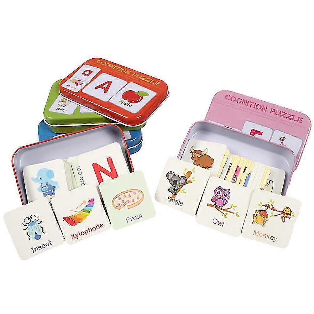 Educational Literacy Puzzle Board