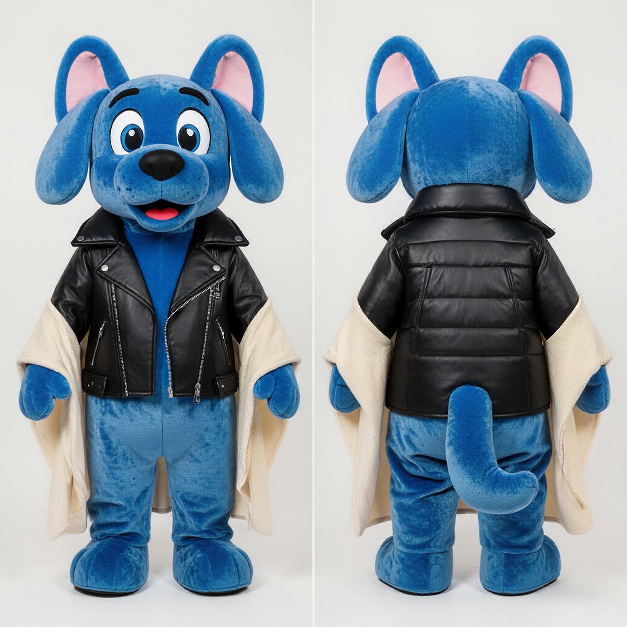 MASTICOT Azure Moto-Jacket Dog Mascot