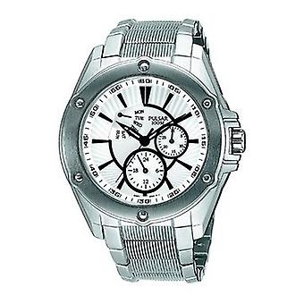 Pulsar prestige quartz analog man watch with PN3005X stainless steel bracelet