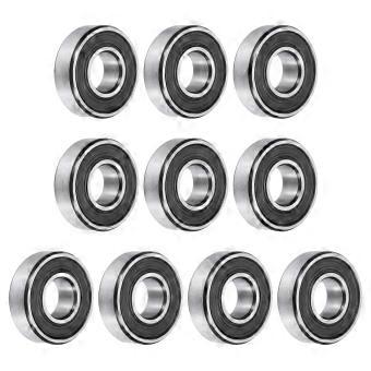 10 stuks Lagers 698-2RS 8x19x6mm, Dubbele Afdichting Rubber