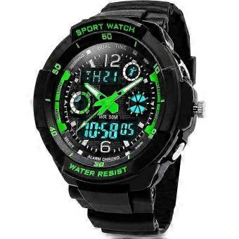 Digital Watches For Kids Boys-50m Waterproof Outdoor Sports Analogue Watch With Alarm/timer/dual Time Zone/led Light_mdcg-ab
