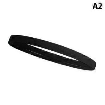 Simple Unisex Sports Hairband Non-Slip Silicone Strip Sweat Guide Elastic Headbands Yoga Running Fitness Hair Accessories