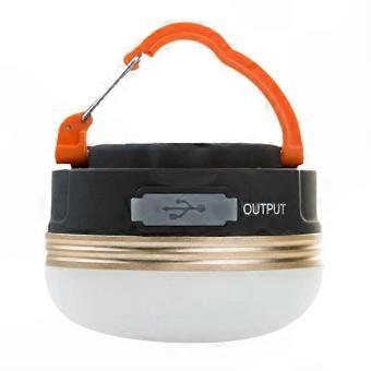 USB Rechargeable Power Bank and LED Camping Lantern: Flashlight and Tent Light for Hiking, Fishing, and Camping