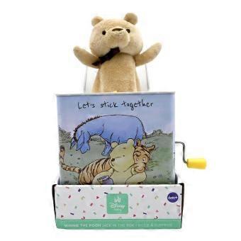 Winnie the Pooh Classic Musical Pop-Up Children's Jack-in-the-Box Activity Toy