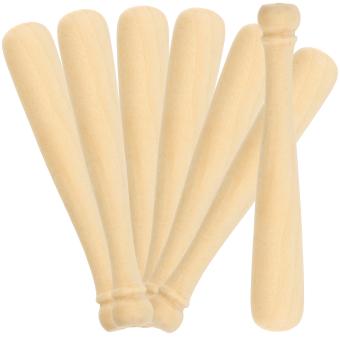DIY Kids Wooden Baseball Bats Unfinished for Graffiti Painting 80Pcs Pack