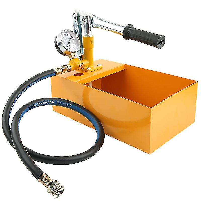 25kg Copper Water Pressure Test Pump Hand Pump Test Tool Hydraulic Testing Tool (pipe Random Color)
