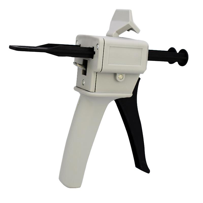 50ml Glue Gun, Epoxy Resin Gun, Impression Mixing Dispensing Gun Handle Adhesive Mixed Manual Two-component For 1: 1/1: 2 Ab Plastic Tube