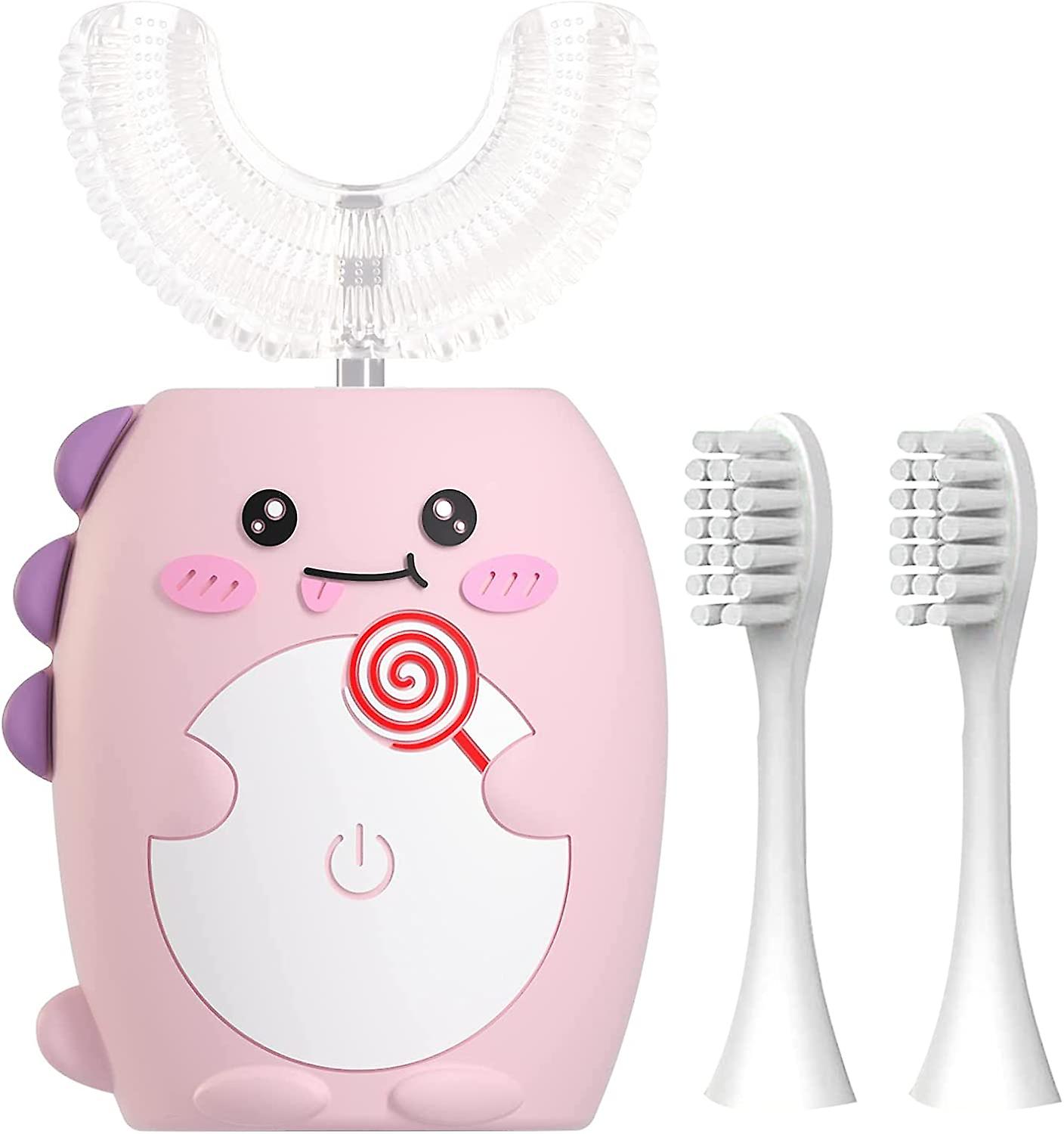 Pink Baby Handheld Mini Toothbrush