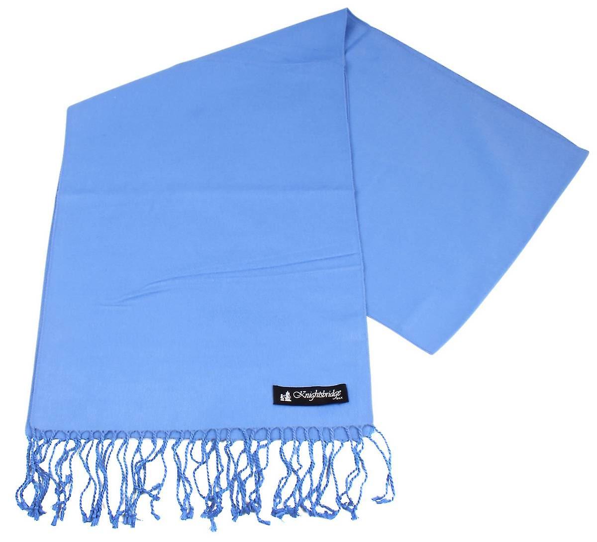 Knightsbridge Neckwear Plain Scarf - Light Blue