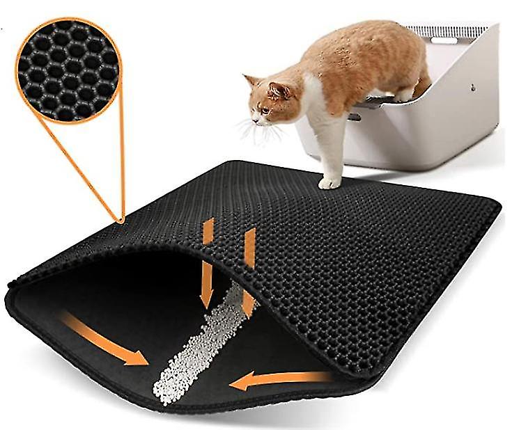 Cat Litter Mat Hycomb Double Layer Urine And Material Washable