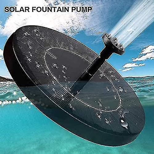 Solfontän, flytande solfontän, solvattenfontän