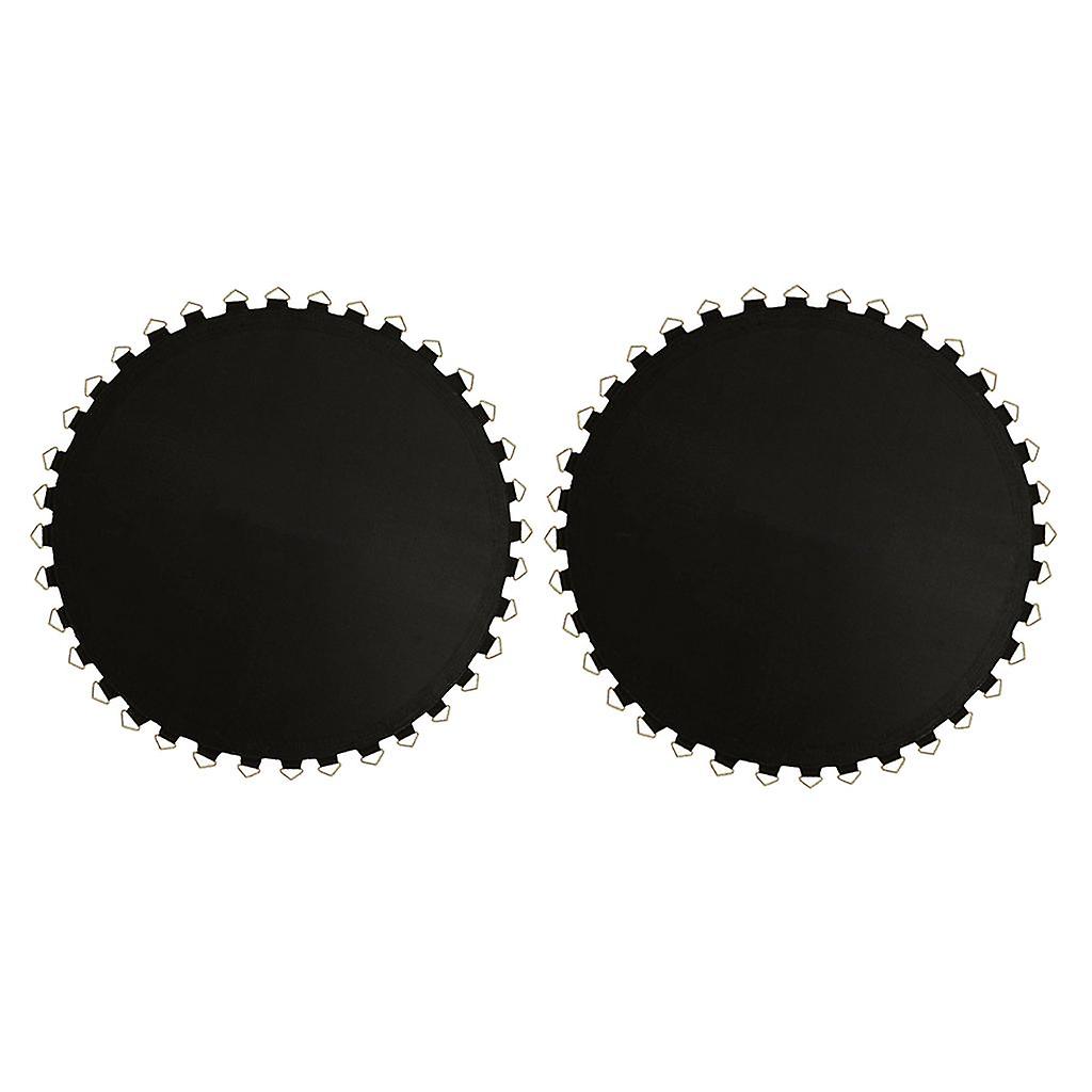 2 Set Durable Trampoline Mat Round Frame Bounce Bed Pad 8ft/12ft