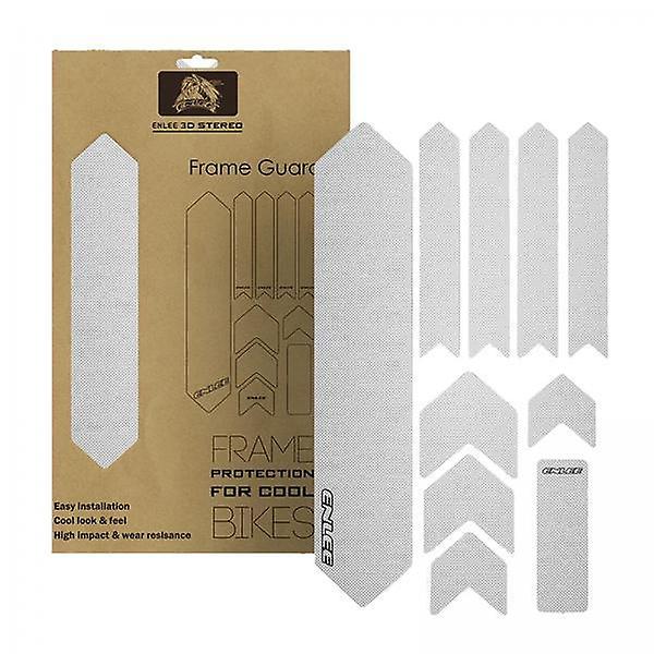2xBike Frame Protector Guard MTB Road Bicycle Sticker Decorative Tape Clear