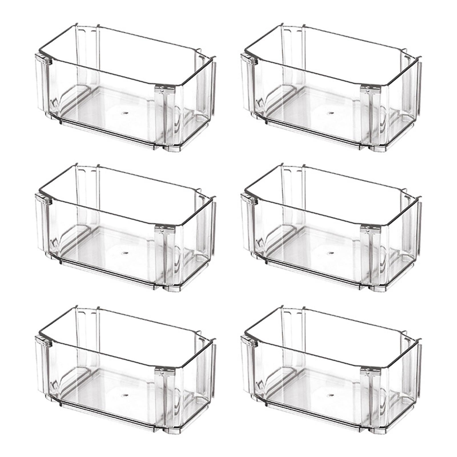 1pc/6pcs Honeycomb-shaped Storage Box Large Capacity Cabinet Storage Box Home Storage Accessories