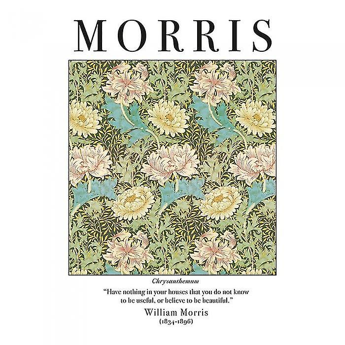 William Morris Chrysanthemum Print