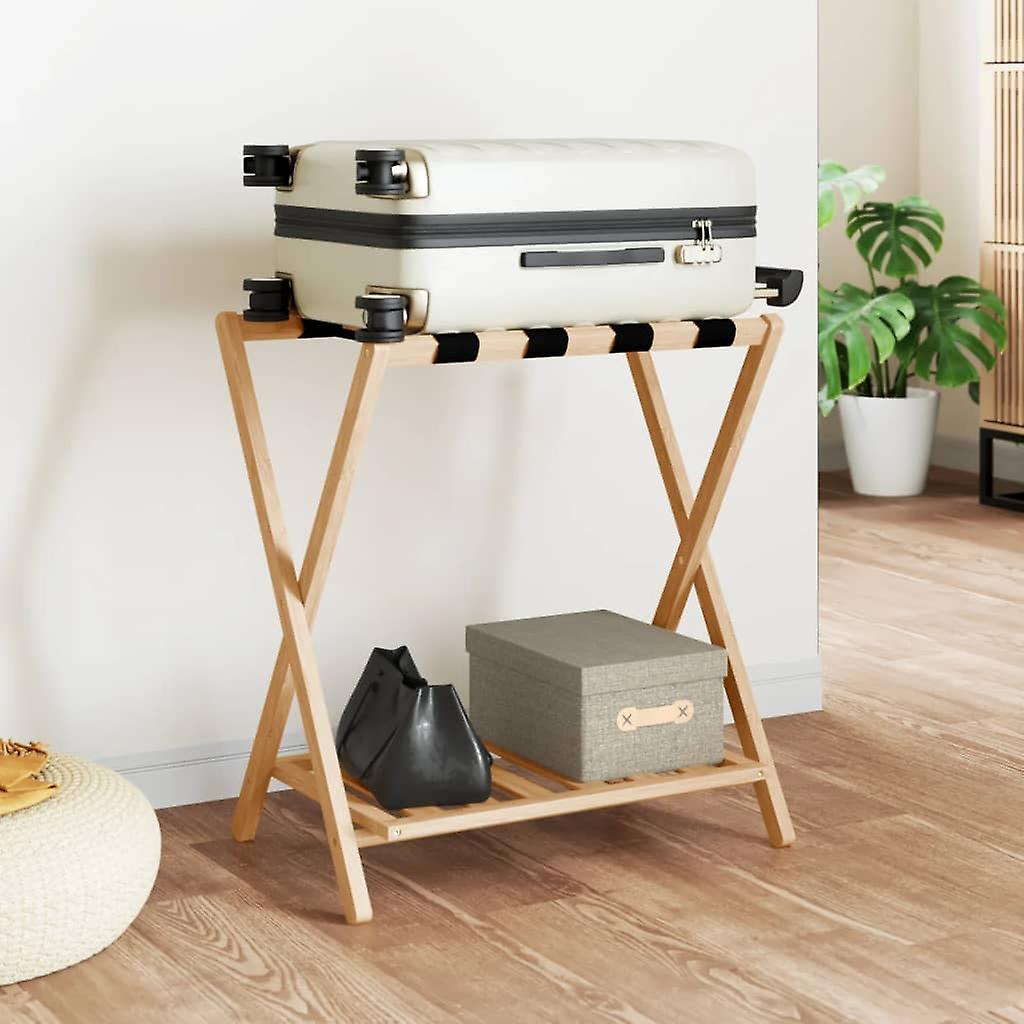 Pakethållare 68x38x58 cm bambu