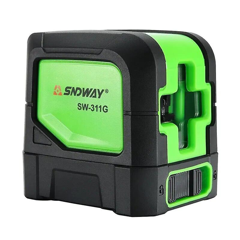 Sndway Self Leveling 2 Line Laser Level Green Red Lazer Level Instrument Horizontal Vertical Laser Level