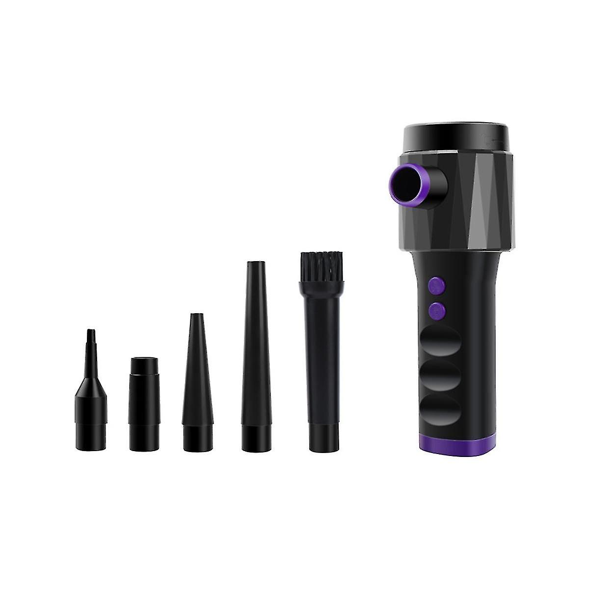 2 In 1 Wireless Car Vacuum Cleaner Handheld Dust Catcher Portable Multifunctional Blowing Suction F