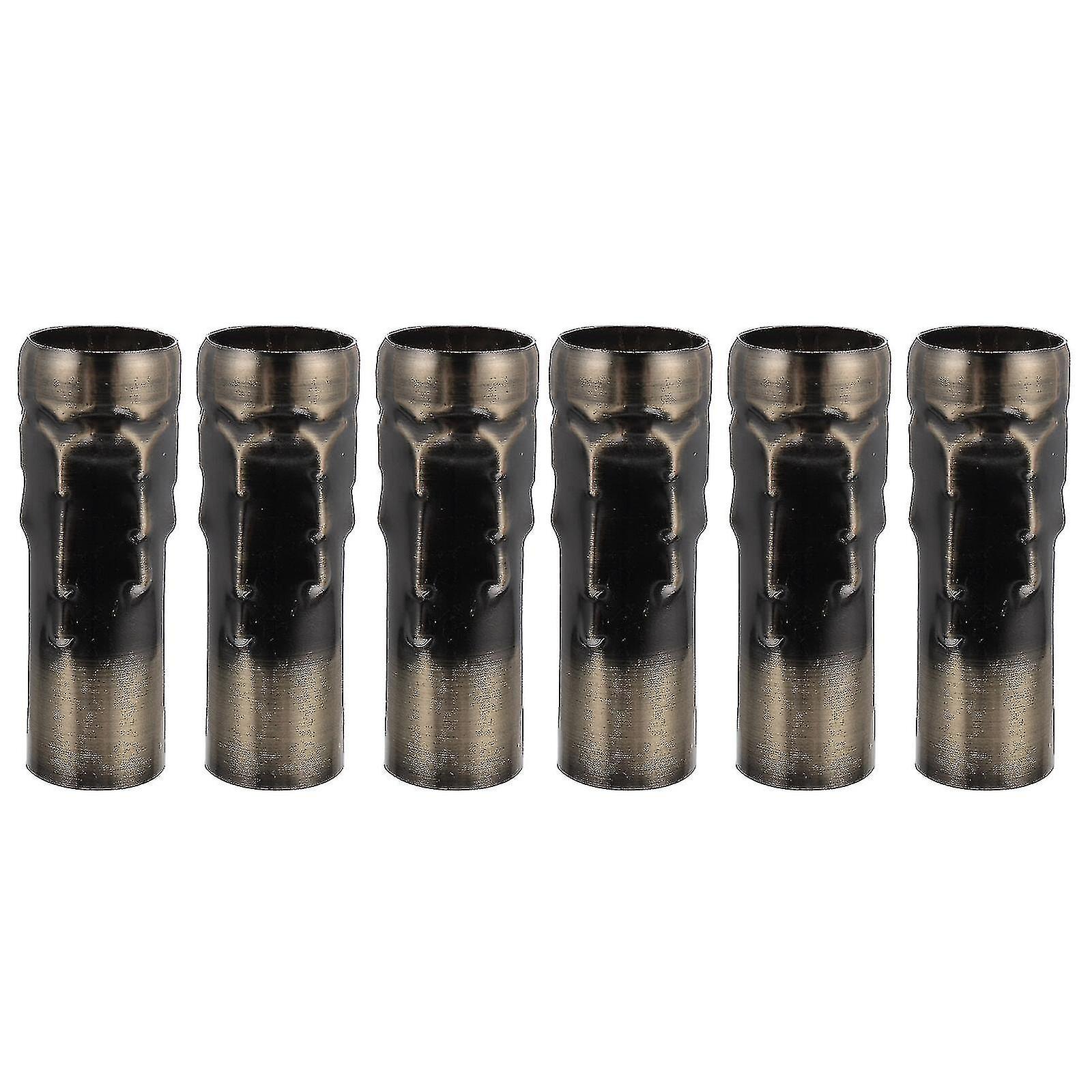 6pcs Chandelier Candle Sleeves E14 Candle Socket Covers Candelabra Base Covers