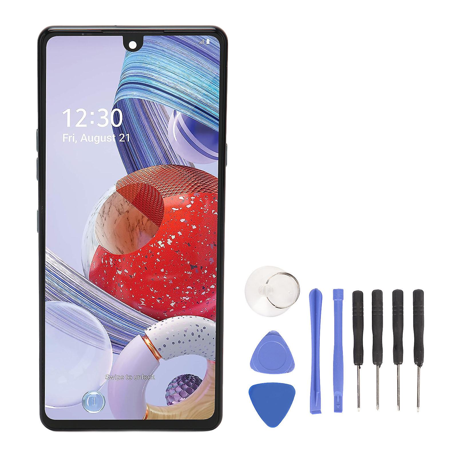 Stylo 6 LCD Display Replacement 6.8" Touch Screen Assembly Kit for Q730 Series - Black