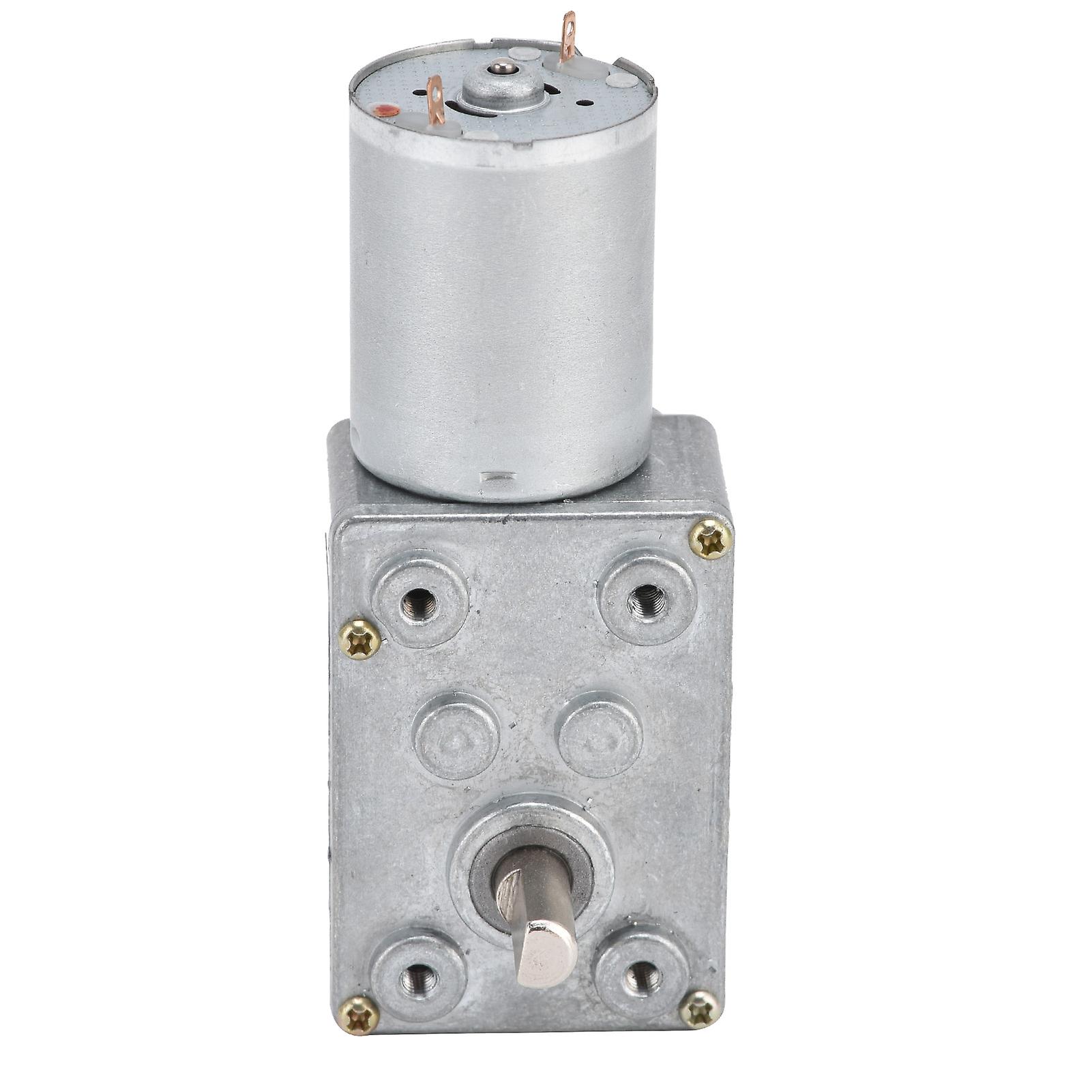 Worm Gear Motor JSX40370 SelfLocking DC 12V 200RPM Speed Reduce Electric Reducer Engine