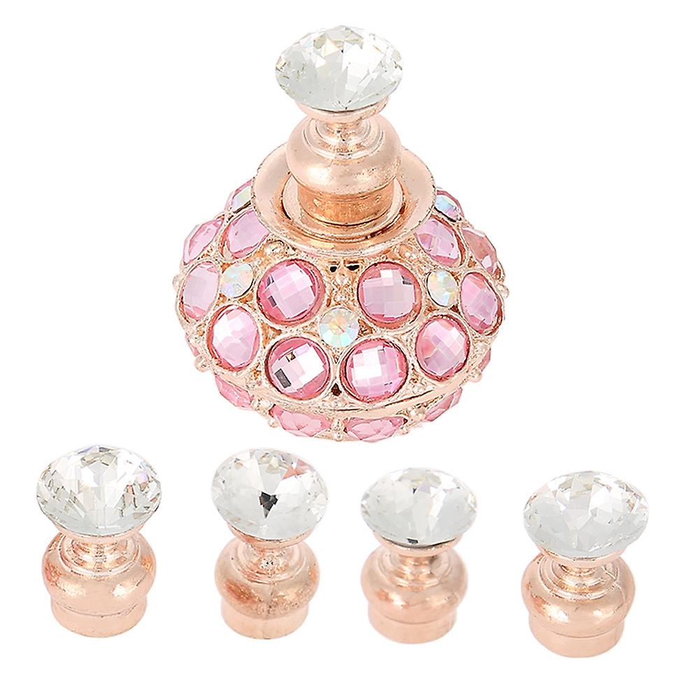 5Pcs Manicure Display Practice Stand Shelf Nail Art Tip Holders Magnetic Crystal Base