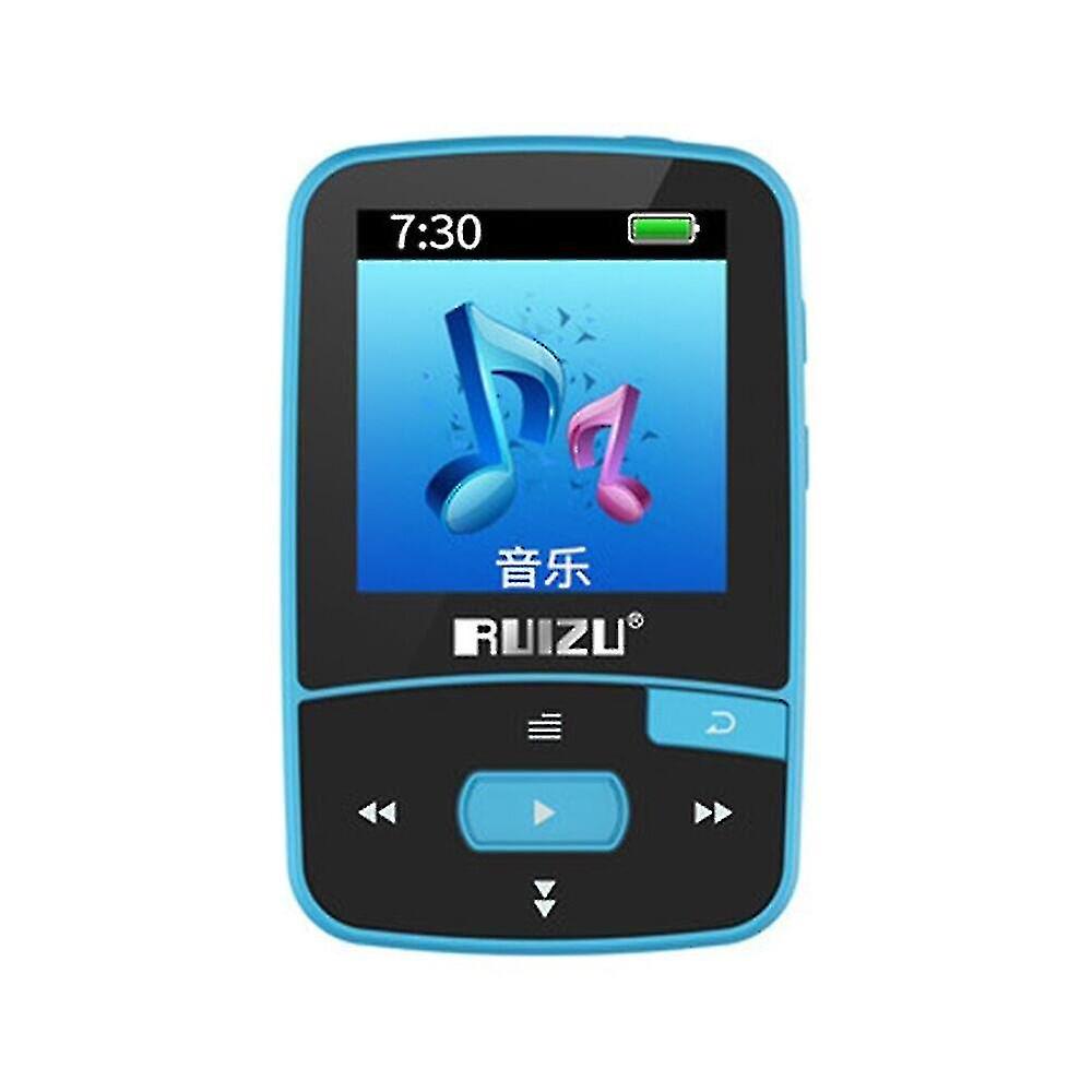 Sport Bluetooth Mp3 Player 8gb Clip(blue)