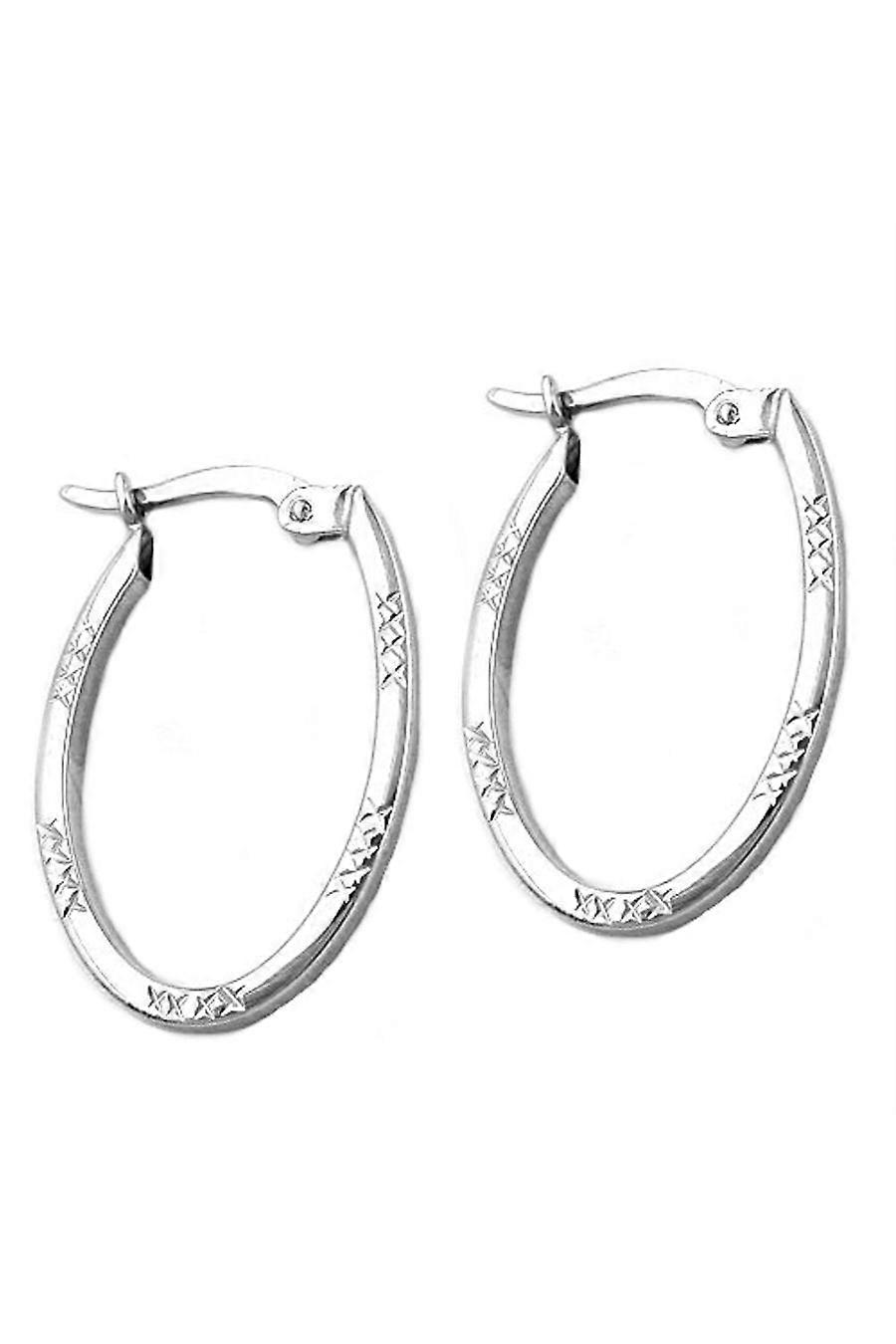 Hoop Earrings Silver 925 - Gl90362