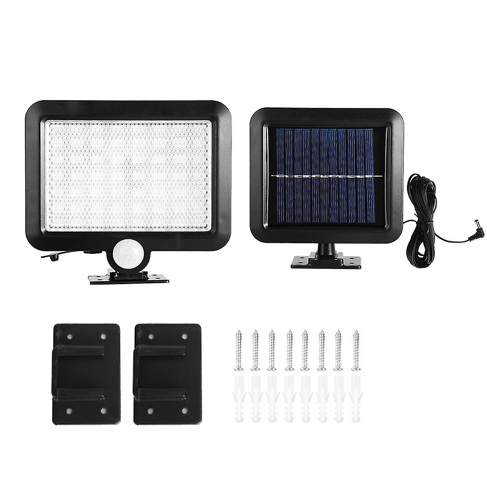 Solar Sensor Wall Light with 56 LEDs, Motion Detection, and Long-Lasting Illumination