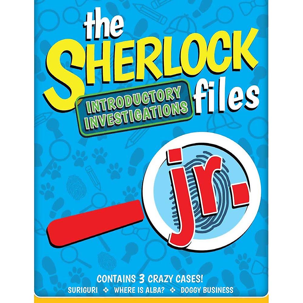 Sherlock Files Junior Introductory Investigations Board Game for 1 to 8 Players