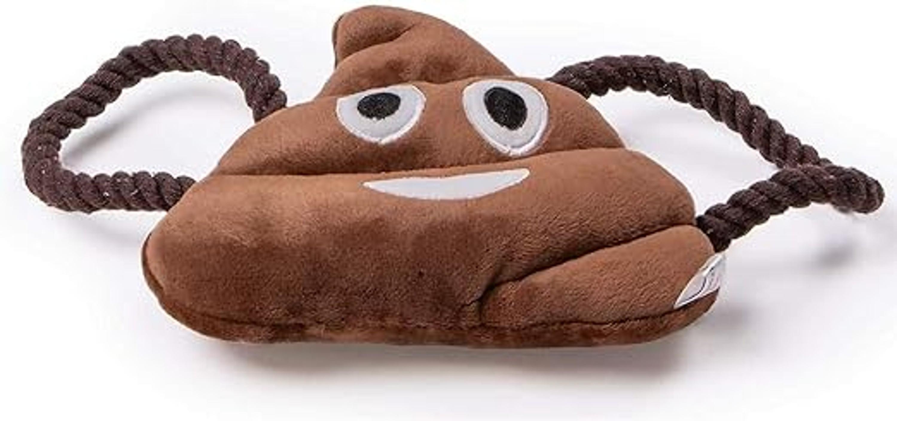 Plush Poo Emoji 7" Dog Toy