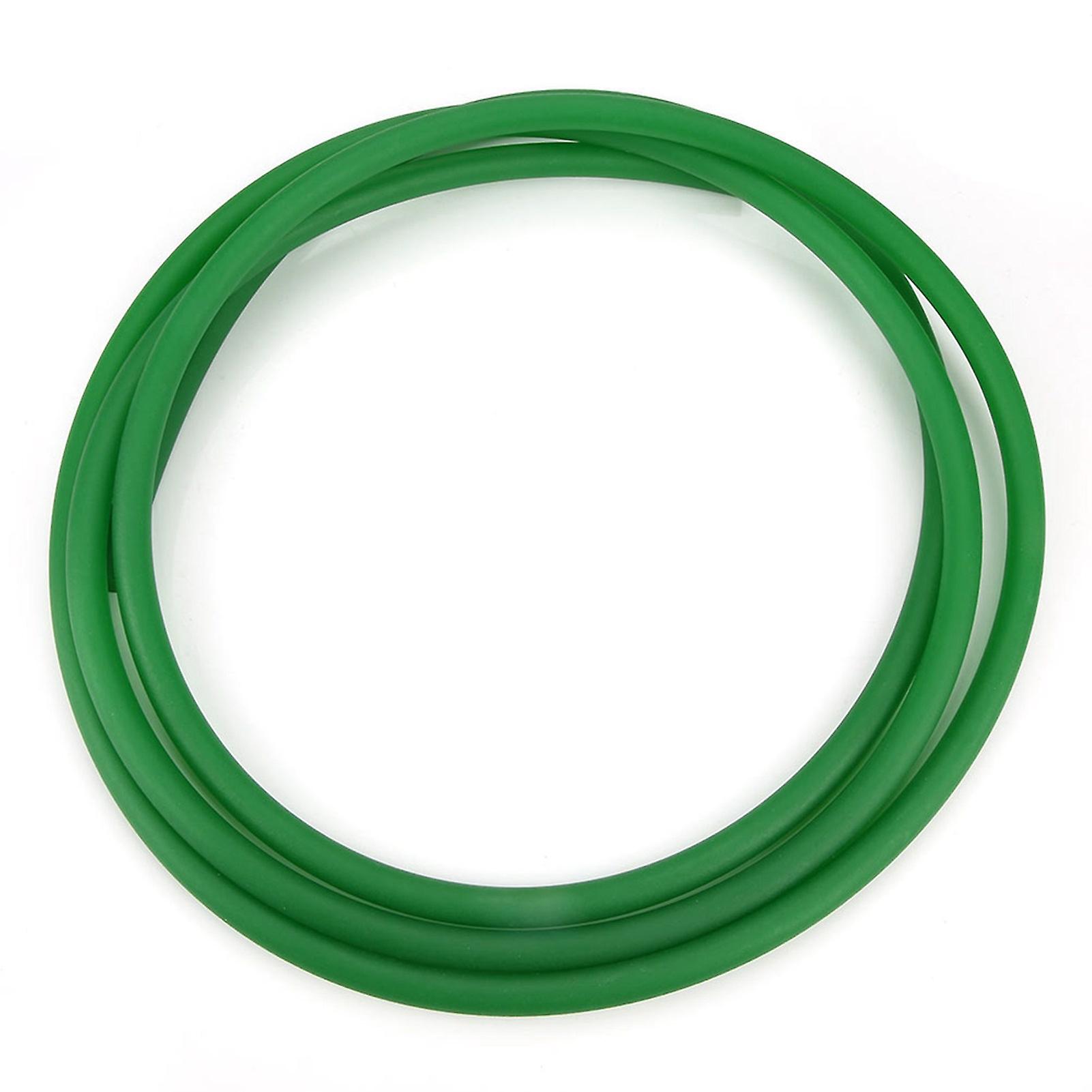 Green Rough Surface PU Polyurethane Round Belt for Drive Transmission(12mm*) WZFKP