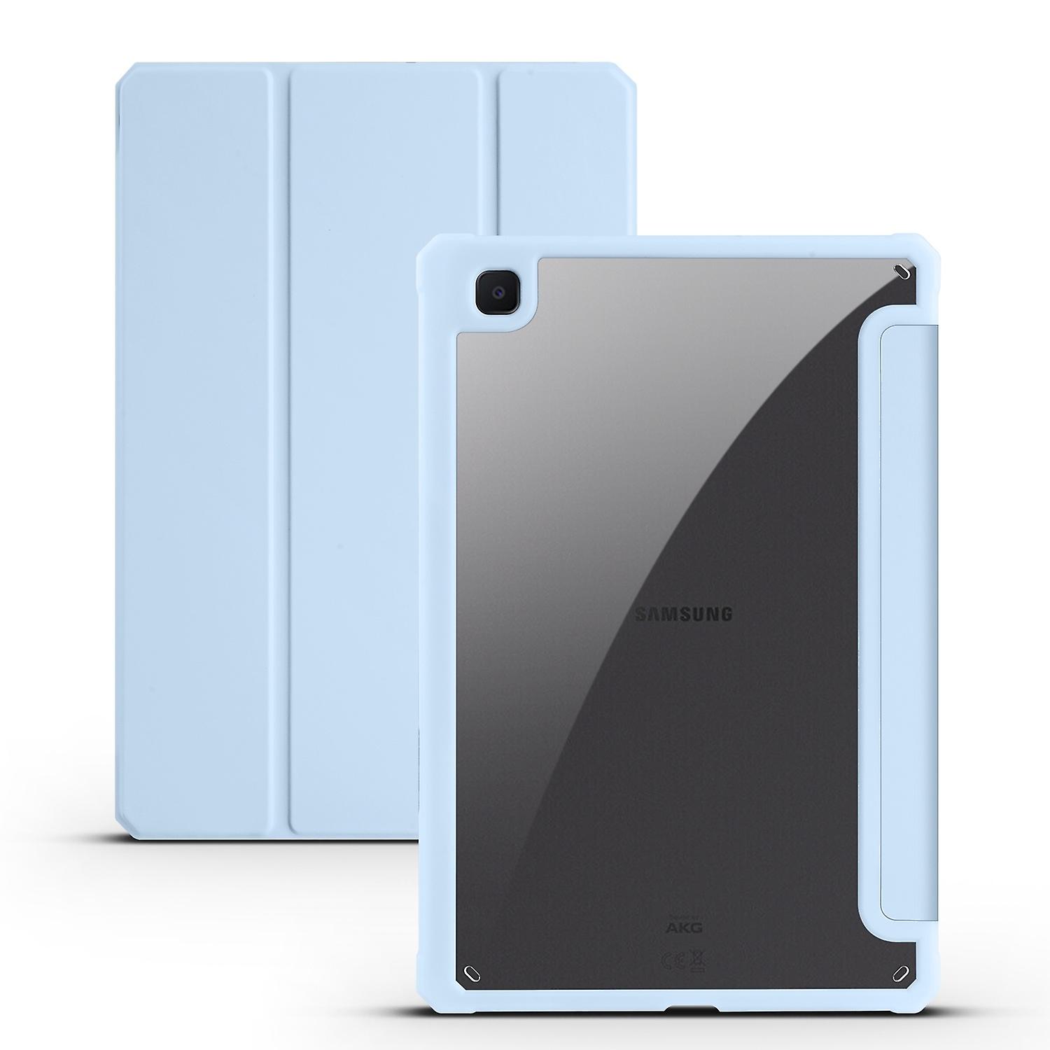 3-folding Leather Tablet Case For Samsung Galaxy Tab S6 Lite