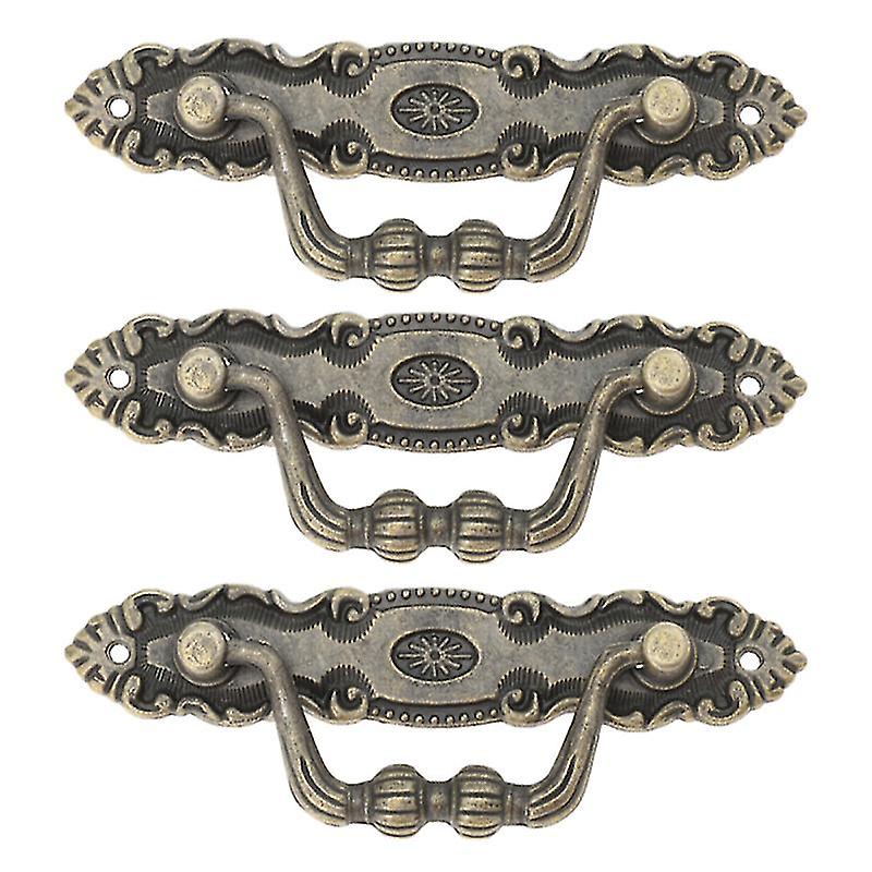3pcs Ring Antique Drawer Handles