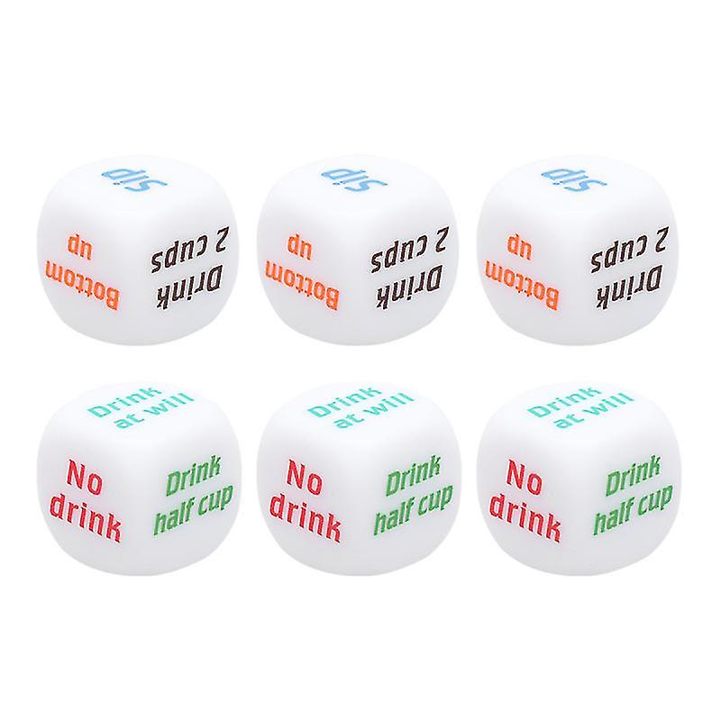 6pcs Game Dices